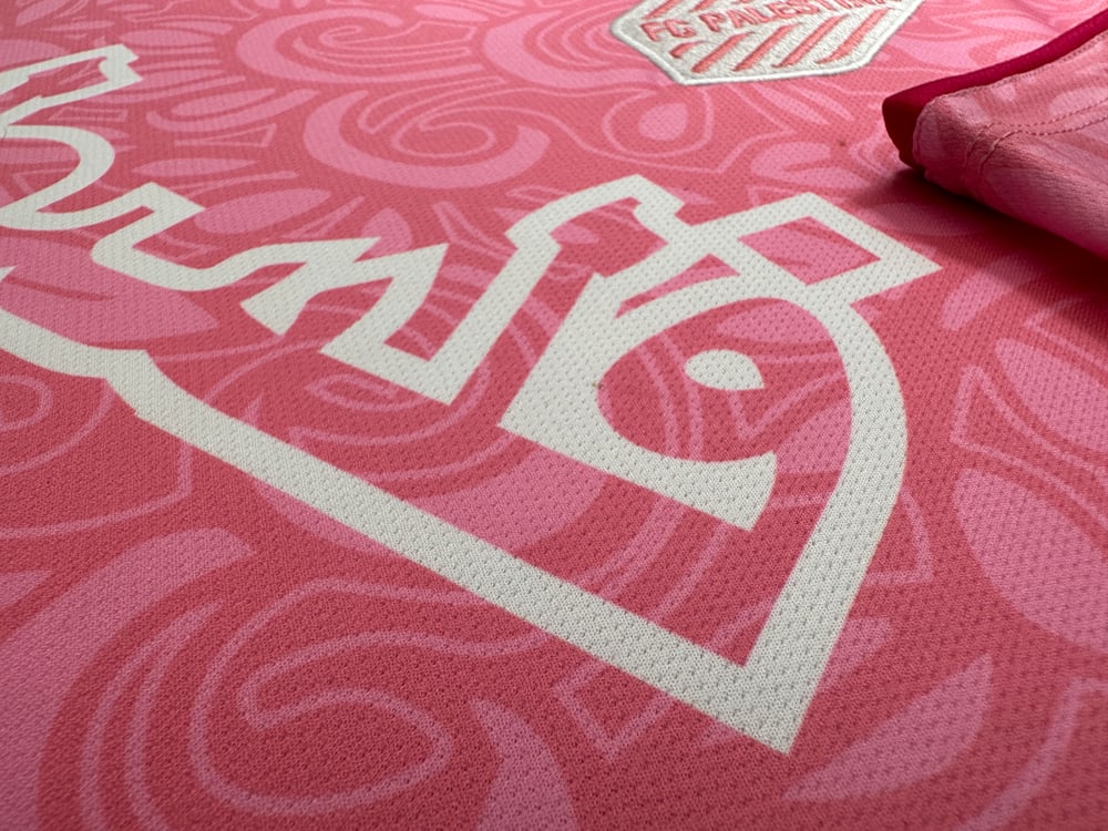 Maillot FC Palestina X Farrah Azam (rose)