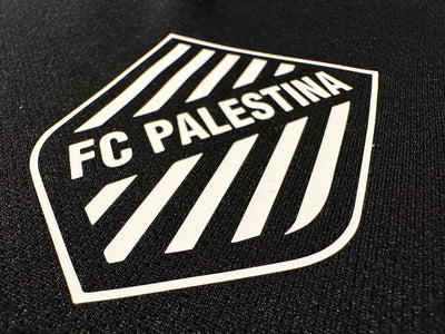 Camiseta de fútbol Palestina Edición Negra (árabe)